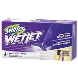 Swiffer Wet Jet Cleaning Pads, Refill, 12 ct.