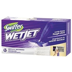 Swiffer Wet Jet Cleaning Pads, Refill, 12 ct.