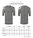 URBANCREWS Mens Hipster Hip Hop High-Low Crewneck Longline T-shirt