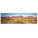 Monument Valley (Road) Art Poster Print - 12x36