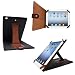 CrazyOnDigital Designer Tablet Stand Leather Case for “The New iPad” 3rd Gen 2012 Model & Apple iPad 2 / iPad 3 3rd Generation / iPad HD Tablet AT&T Verizon 4G LTE (Black-Brown)