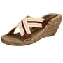 Cudas Women's Kopi Wedge Sandal,Brown/Natural,7 M