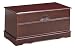 Cherry Finish Cedar Lined Hope Chest Trunk Lock Key