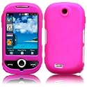 SAMSUNG S3650 GENIO MOBILE PHONE HOT PINK HYBRID CASE PART OF THE QUBITS ACCESSORIES RANGE