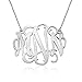 XXL Statement Monogram Necklace - 2 Inches - Custom Made with Any Initials!