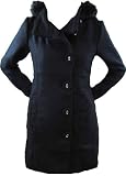 Hurley Brigford Faux Fur Hood Women's Dress Coat