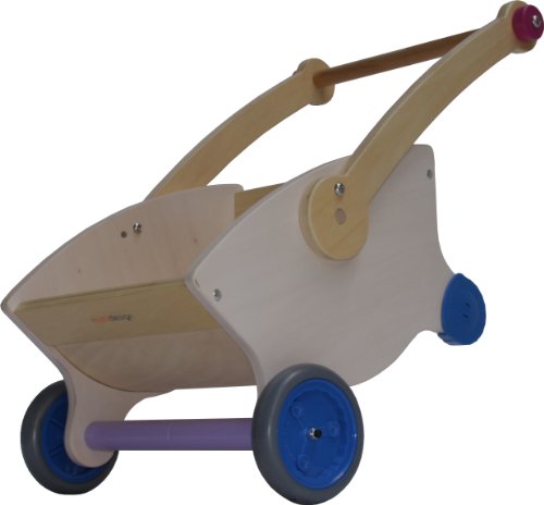 Mishi Design White Lift Up Baby Walker Wheelbarrow