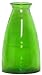 Spanish Large Recycled Lime Green Glass Vase 12"H