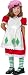 Toddler Strawberry Shortcake Halloween Costume