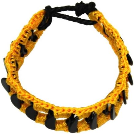 Surf Bandz Recycled Soda Pop Tab Bracelet - Rainbow on Silver Black