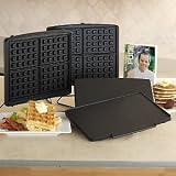Wolfgang Puck Panini Maker Sandwich Plates (4)
