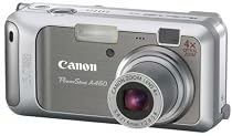 Canon PowerShot A460 5.0MP Digital Camera with 4x Optical Zoom (Silver)
