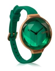 RumbaTime 817466015635 Orchard Gem Emerald Stylish Analog Watch