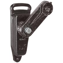 Brewer TM44 T-Series Spring-Loaded Automatic Tensioner, 44 lbs Spring, 2-1/2" Width, 7-1/2" Bolt Hole Spacing Width, 4" Arm Length, 8-11/16" Housing Length