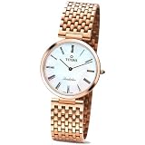 Titoni Mens TQ52926 RG 340 Slender line Rose-Gold Plated Watch by Titoni