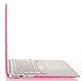 Mosiso Plastic Hard Case Cover for MacBook Air 11 Inch (Models: A1370 and A1465), Rose Red