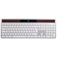 Logitech K750 Tastatur f�r Mac solar schnurlos silber (deutsches Tastaturlayout, QWERTZ) OEM