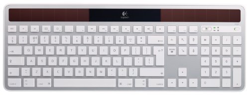 Logitech K750 Tastatur f&uuml;r Mac solar schnurlos silber (deutsches Tastaturlayout, QWERTZ) O Preisvergleich
