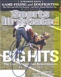 Sheldon Brown Autographed/Hand Signed Sports Illustrated Magazine (Philadelphia Eagles)