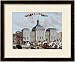 The Stock Exchange, Amsterdam, 1743 Framed Art Poster Print by Francois van Bleyswyck...