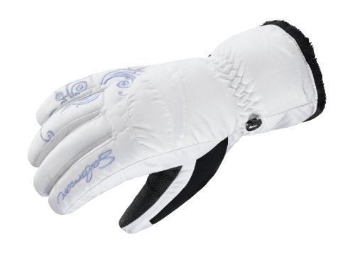Salomon Damen Handschuh Karma GTX, White/LightSlateViolet, XS, L11083900