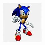 41AvY0qEBJL. SL160  Glasses Cleaning Cloth Medium Sized 2 Sided of Sonic the Hedgehog (Shadow the Hedgehog, Sega, Adventure, Shuffle, Blast, Triple Trouble, Drift, Unleashed, High Speed, Riders, Rivals, Rush, PS2, PS3, Dreamcast, XBox 360, Wii, PSP)