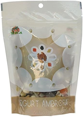 Tropical Foods Yogurt Ambrosia Snack Mix in 6.5 oz Resealable Bag