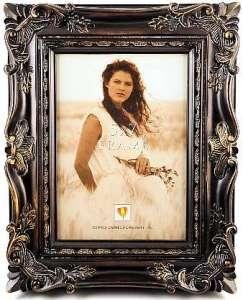 CARVED BRONZE-BLACK Ornate frame by Dennis Daniels - 11x14