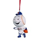 Kurt Adler 3-3/4-Inch Mr. Met Mascot Ornament