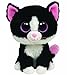 Ty 7136038 - Peppers-Katze Beanie Boos, schwarz/weiss, 15 cm
