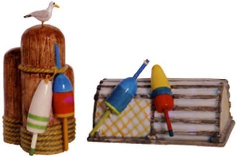 Cape Shore Salt &amp; Pepper Set Buoy &amp; Trap by Downeast Concepts