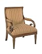 Powell Kilarney Scroll Accent Chair, 20-1/2" Seat Height