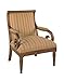 Powell Kilarney Scroll Accent Chair, 20-1/2" Seat Height