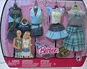 Ken and Barbie doll 4 outfits Clothes Set N8322