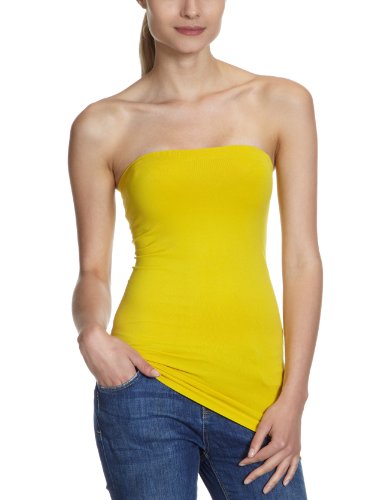 PIECES Damen Top 17035301, Gr. 36/38 (S/M), Gelb (SUMMER YELLOW) Preisvergleich