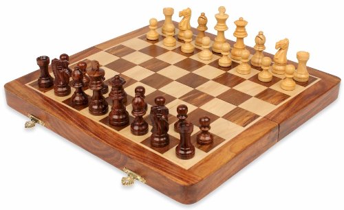 Magnetic Travel Chess & Backgammon Set - 12