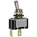 Eaton 7501K15 General Purpose Toggle Switch, AC Rated, Spade Termination, On-None-Off Action, SPST Contacts