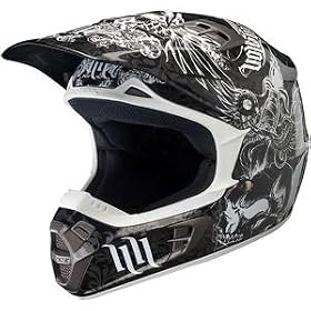 Fox Racing V-2 Hart And Huntington Helmet - X-Small/Black