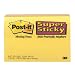 Post-it Super Sticky Notes, 6 x 4-Inches, Assorted Neon Colors, 8-Pads/Pack