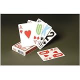 Be-Active LoVision Playing Cards - Enlarged Numbers, Letters & Suit Characters