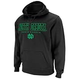 NCAA North Dakota Fighting Sioux Charcoal Automatic Pullover Hoodie Sweatshirt