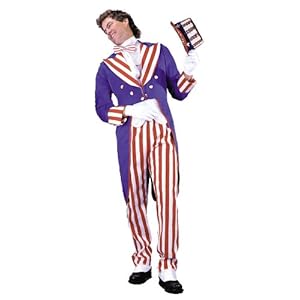 Uncle Sam Adult Large Costume