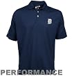 Antigua Detroit Tigers Navy Blue Excellence Performance Polo