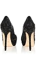 Crystal Encrusted Peep Toe