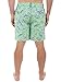 Men's Flamingo Print Shorts - Ultra-Soft Elastic Button Short Shorts