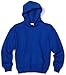 MJ Soffe Big Boys' Basic Hooded Sweatshirt, Royal, Medium