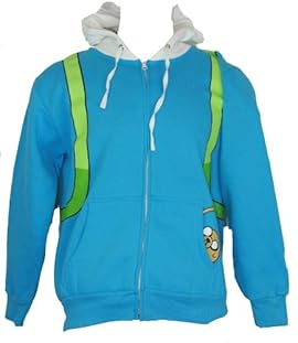 adventure time zip up hoodie