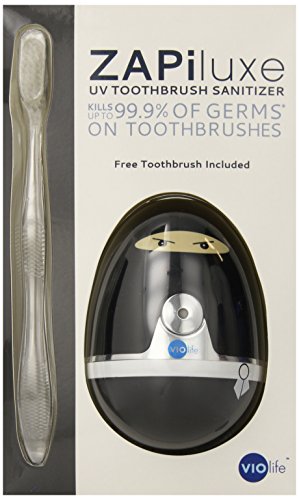 Violife Zapi Luxe UV Toothbrush Sanitizer, Hiya