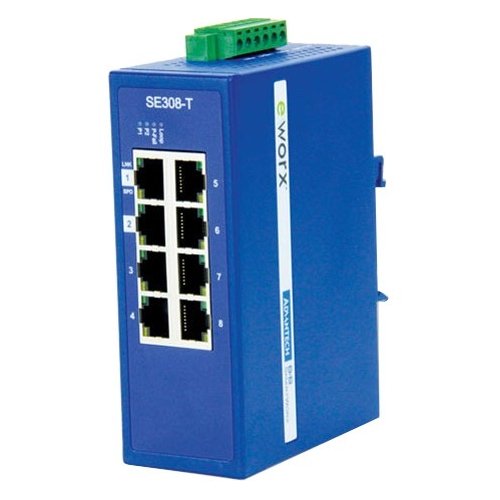 B+B 8-Port Gigabit Monitored Ethernet Switch