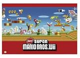 Nintendo mario wii ポスター